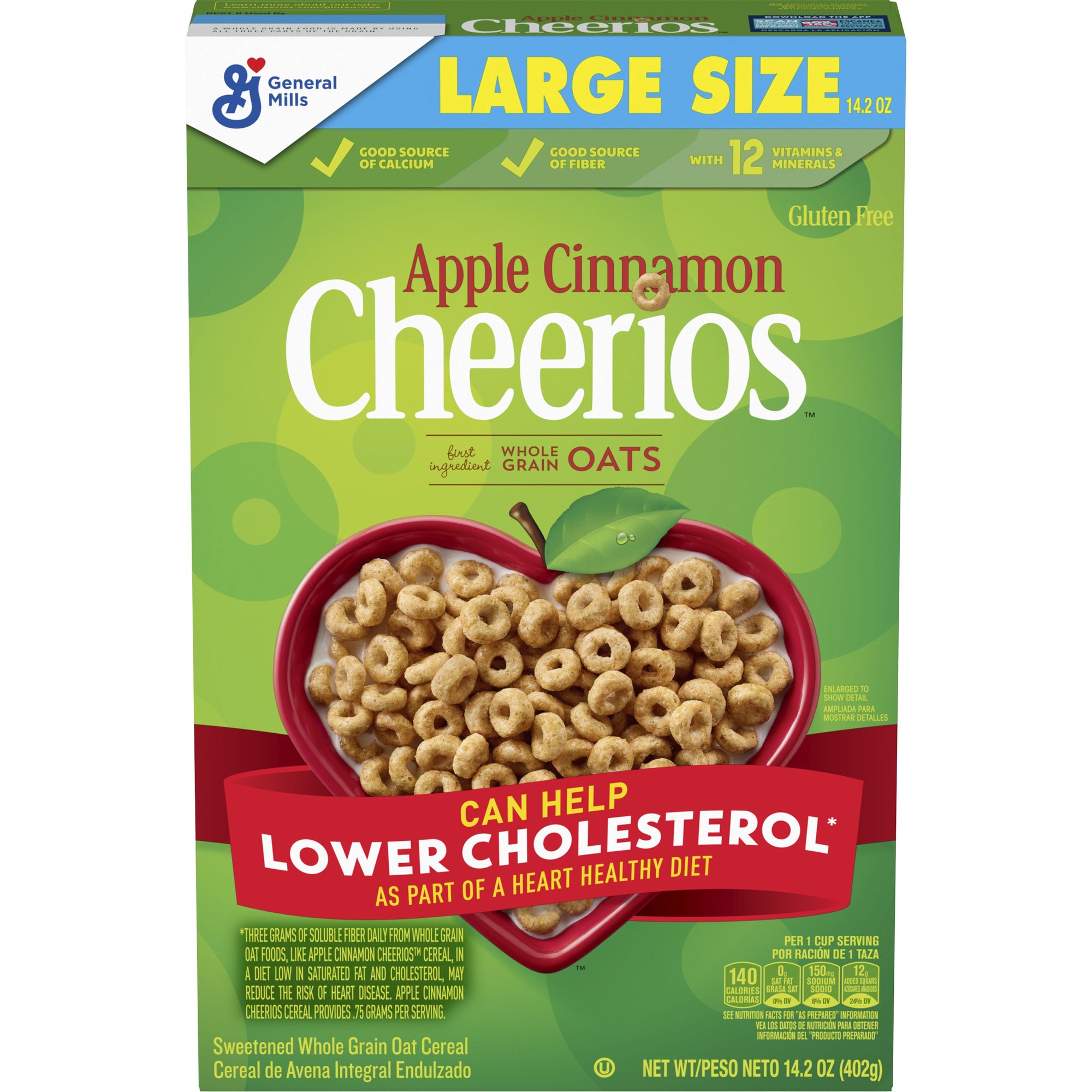 General Mills Cheerios Apple Cinnamon 14.2oz