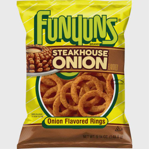 Funyuns Steakhouse Onion Flavored Rings 5.25 oz.