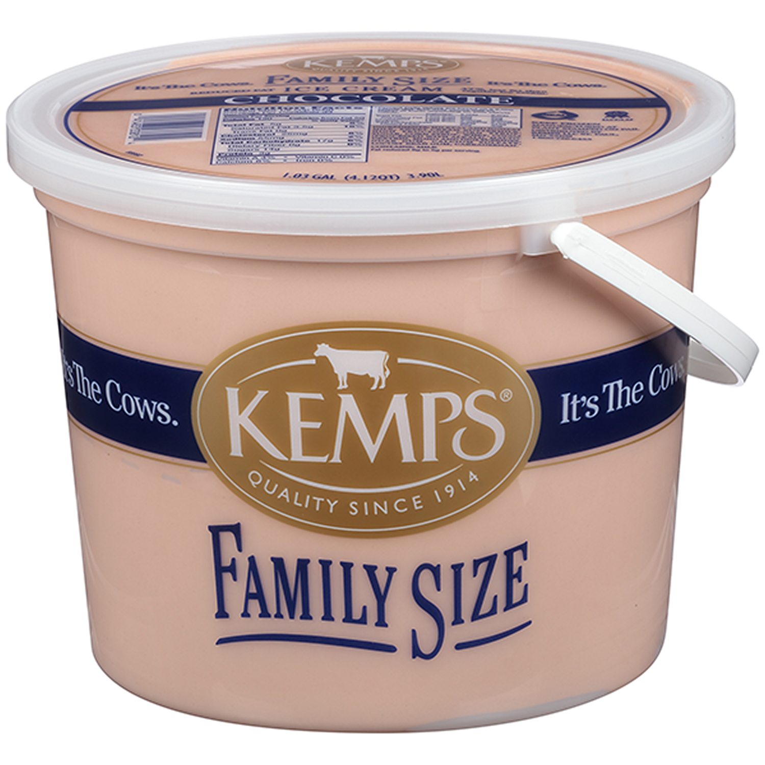 Kemp's Chocolate Ice Cream Pail 128oz