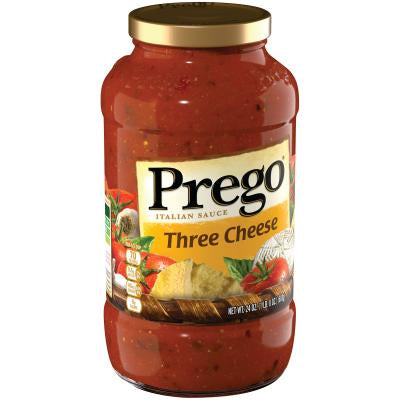 Prego Pasta Sauce Three Cheese 24oz