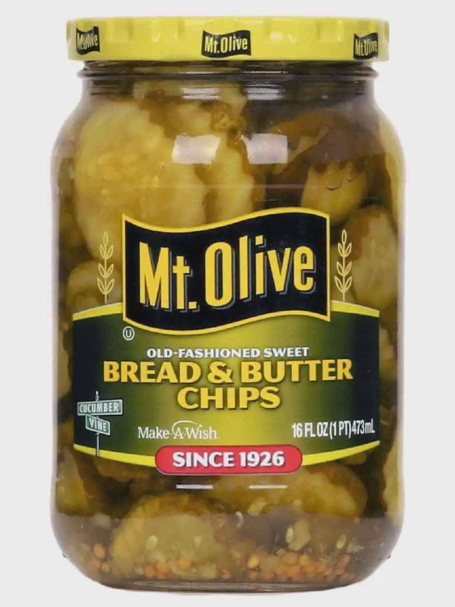 Mt Olive Bread & Butter Pickle Chips 16oz