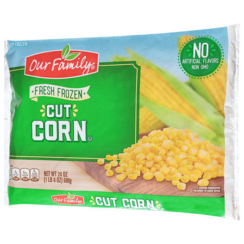 Our Family Frozen Cut Corn 24oz