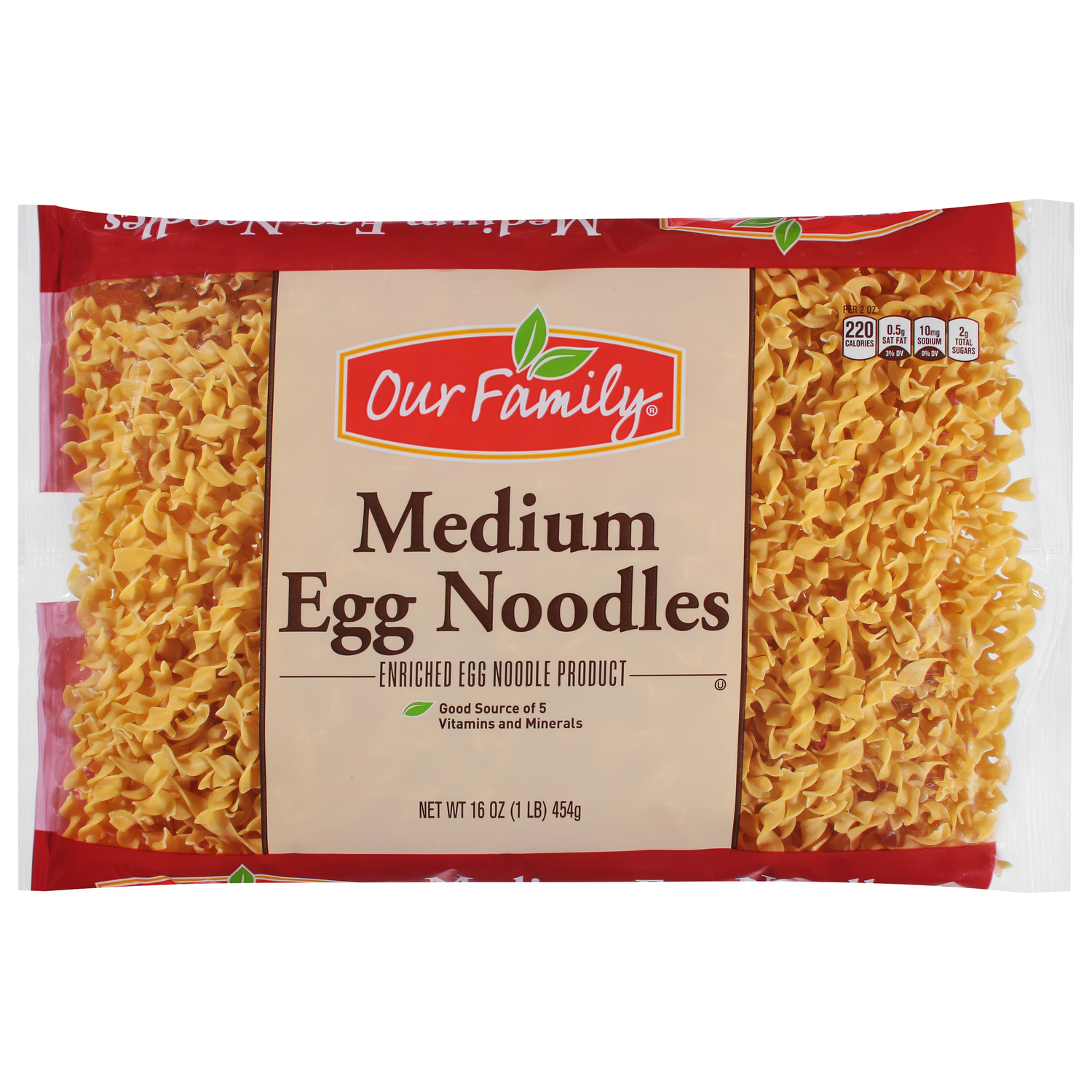 Our Family Medium Egg Noodles 16oz