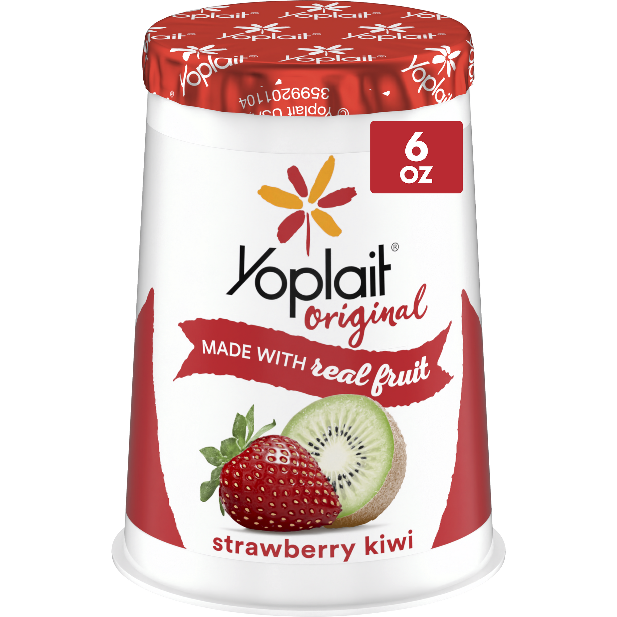 Yoplait Strawberry Kiwi Yogurt 6oz