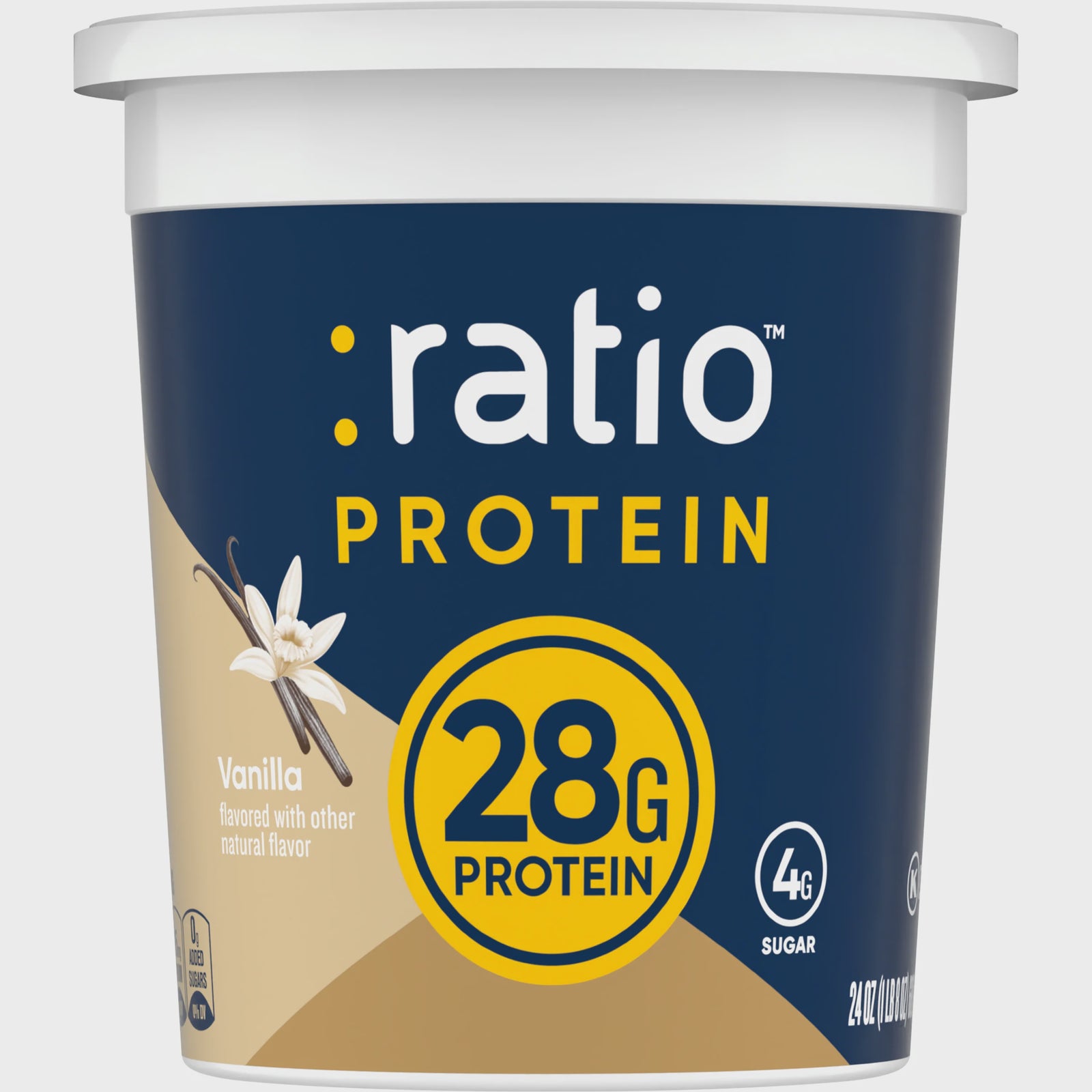 Ratio Protein Vanilla Tub 24oz