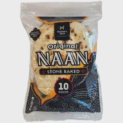 Member's mark Naan Stone Baked 10pk