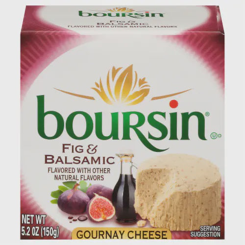 Boursin Cheese Fig & Balsamic 5.3oz