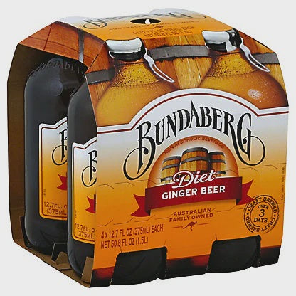 Bundaberg Diet Ginger Beer 4pk