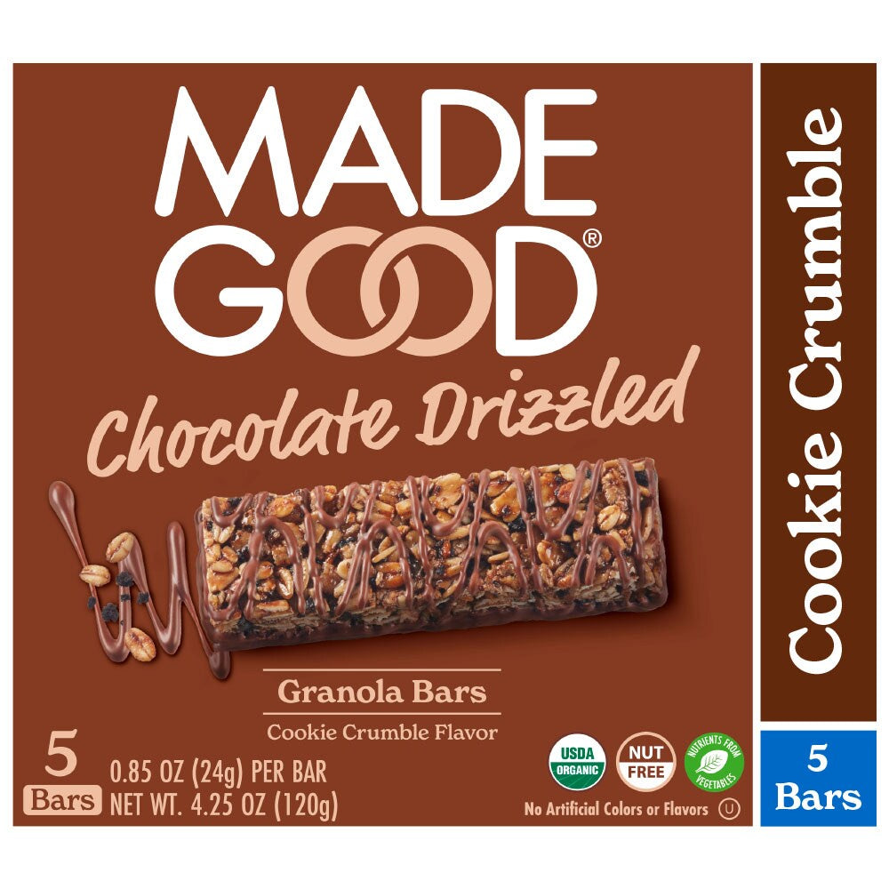 Made Good Chocolate Drizzled Granola Bars 5ct