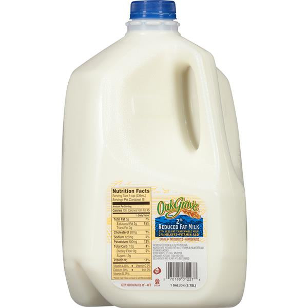 Oak Grove 2% Milk Gallon