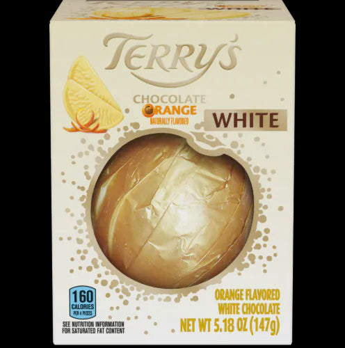 Terry's Orange White Chocolate Ball 5.18oz