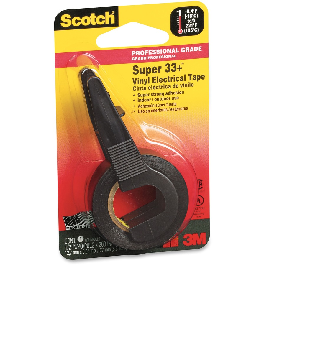 Scotch Electrical Tape .5 x 200