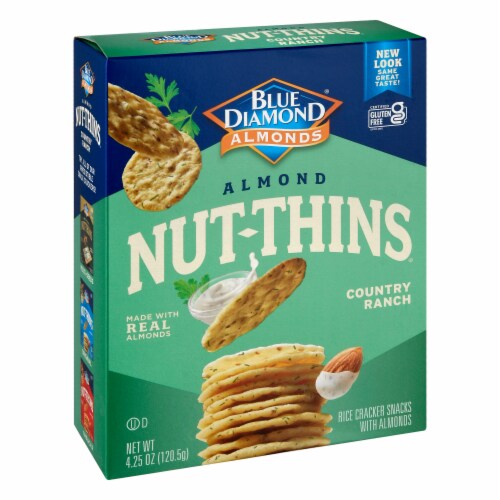 Blue Diamond Crackers Nut Thins Country Ranch 4.25oz