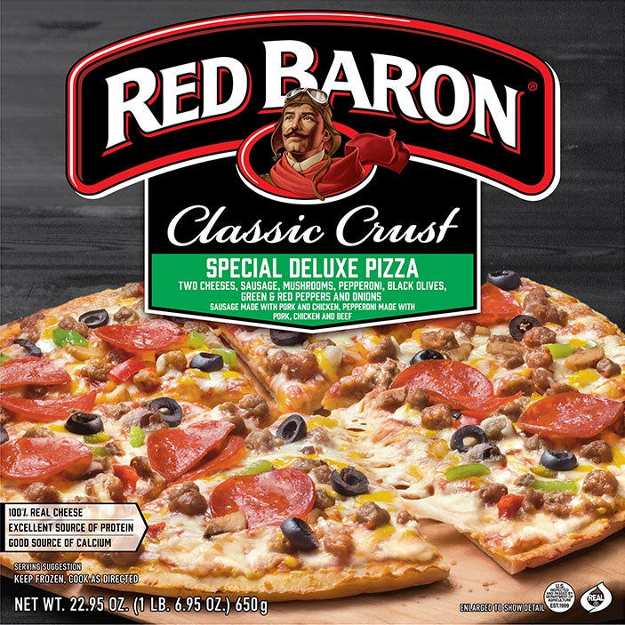Red Baron Classic Delux Pizza 22.95oz