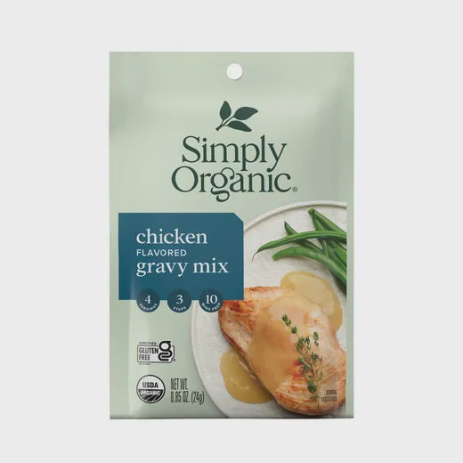 Simply Organic Chicken Gravy Mix .85 oz.