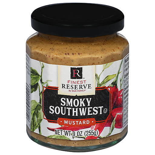 Finest Reserve Smokey Southwest Mustard 9oz