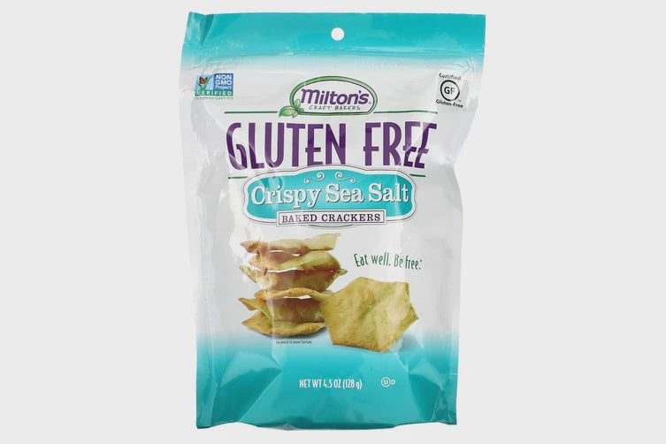Milton's Crispy Gluten Free Crackers Sea Salt 4.5oz
