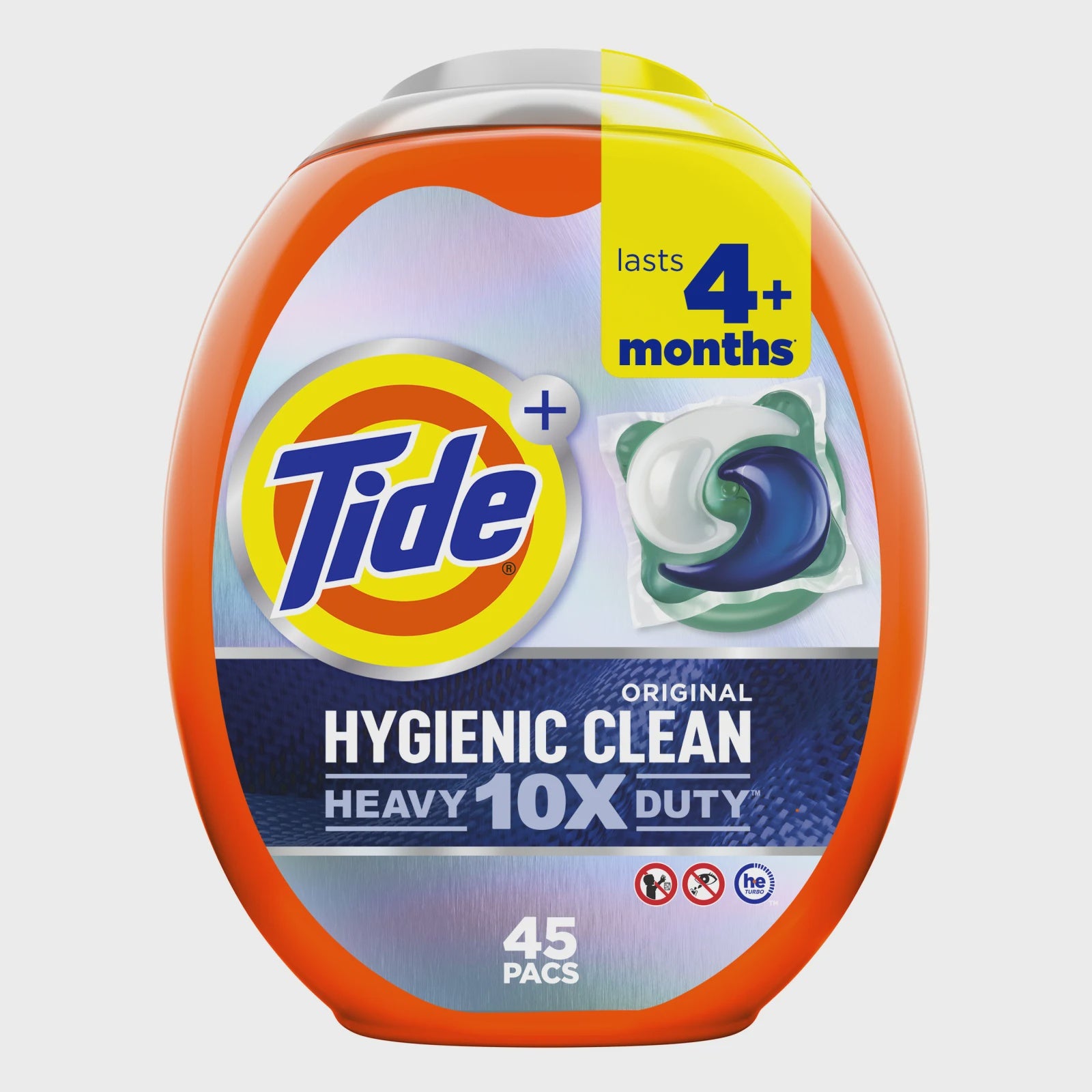 Tide Hygenic Clean 10X Power Pods 45ct