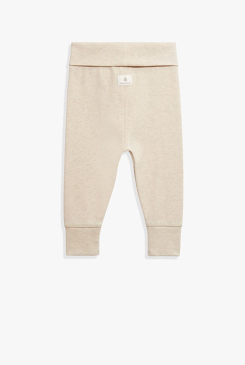 Country Road  Fold-over Soft Pant Oatmeal