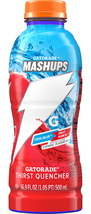 Gatorade Mashups Cool Blue/Fruit Punch 16.9oz