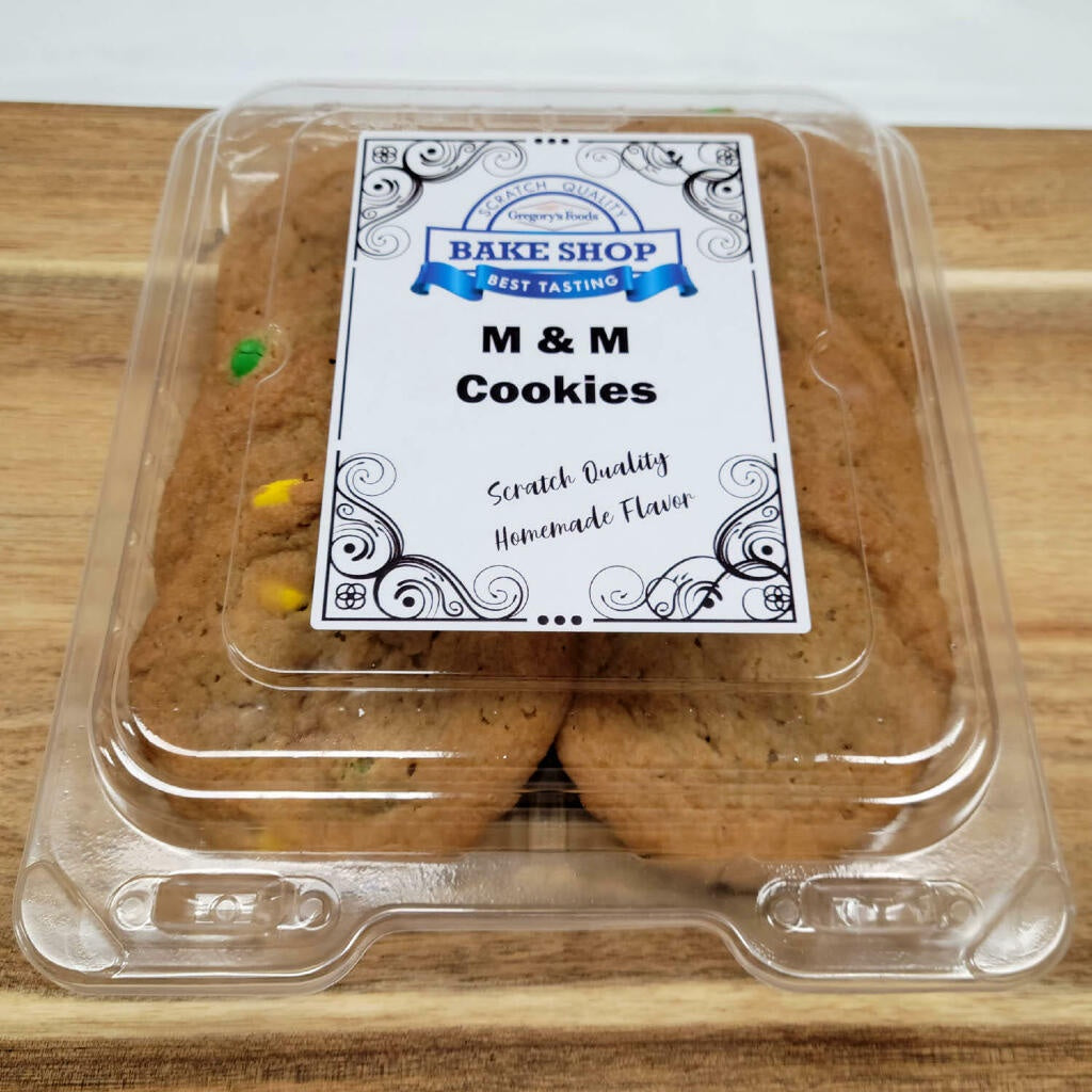 Gregory's Bake Shop M & M Cookies 12ct