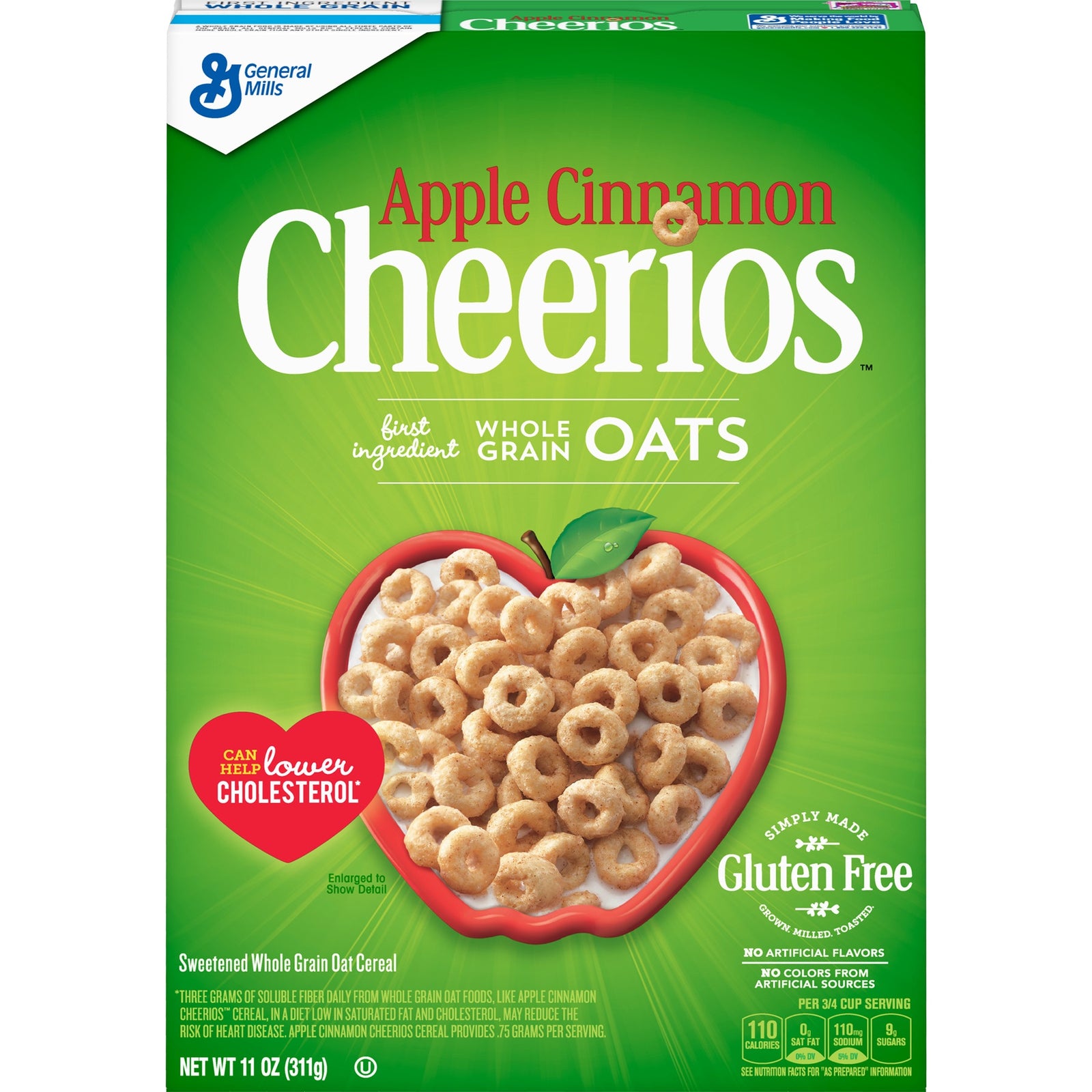 Cheerio's Apple Cinnamon 11oz