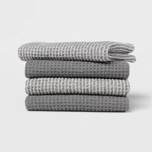 Threshold Dish Cloth Set of 4 Gray