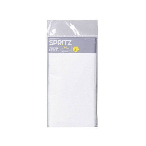 Spritz Tissue Paper White 8pk