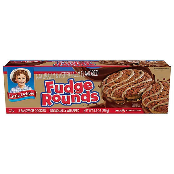 Little Debbie Fudge Rounds 9.5 oz