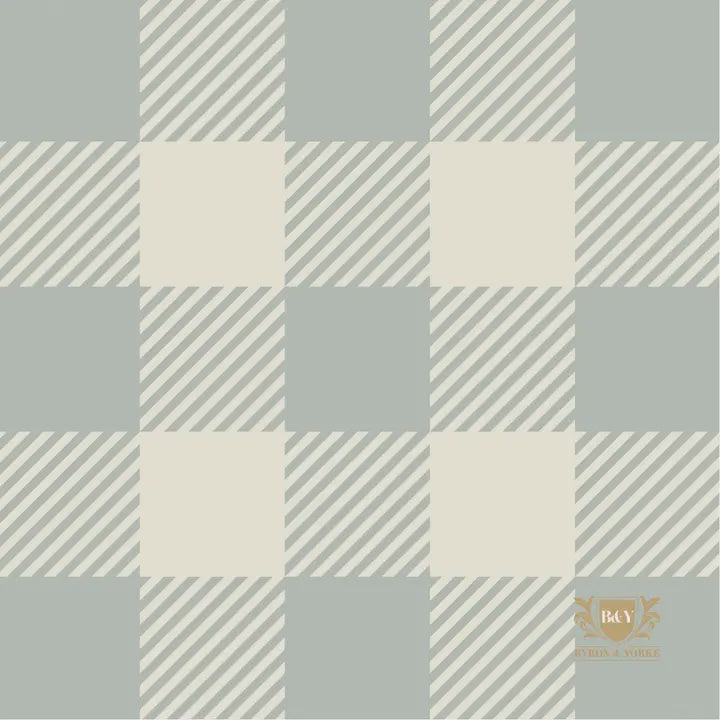 Byron&Yorke Vintage Blue Cocktail Napkin 20ct