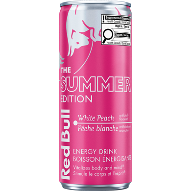 Red Bull Summer Edition White Peach 12oz