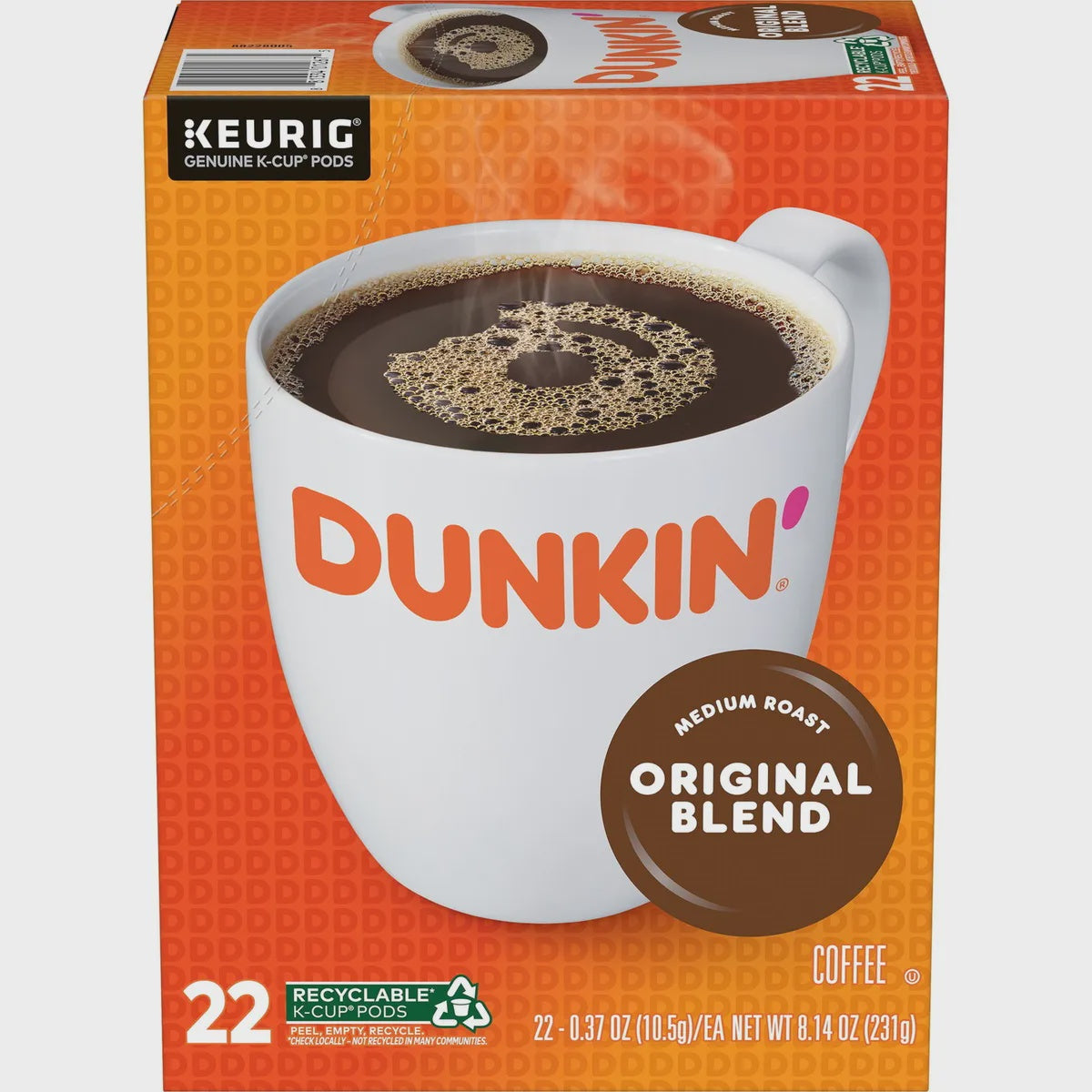 Dunkin' Original Medium Roast k-Cups  22ct