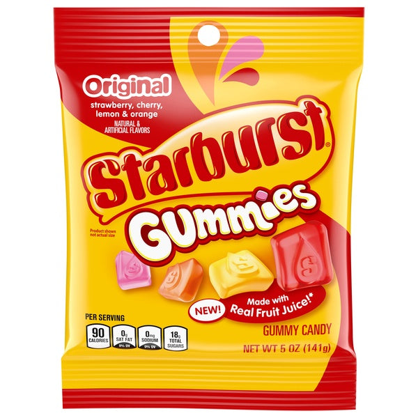 Starburst Gummies 5oz bag