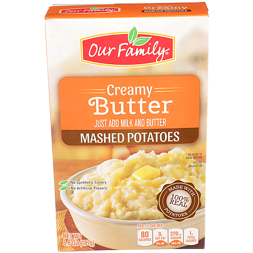 Our Family Buttery Mashed Potatoes 4oz