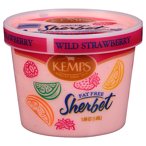 Kemps Sherbet - Strawberry 1.69qt