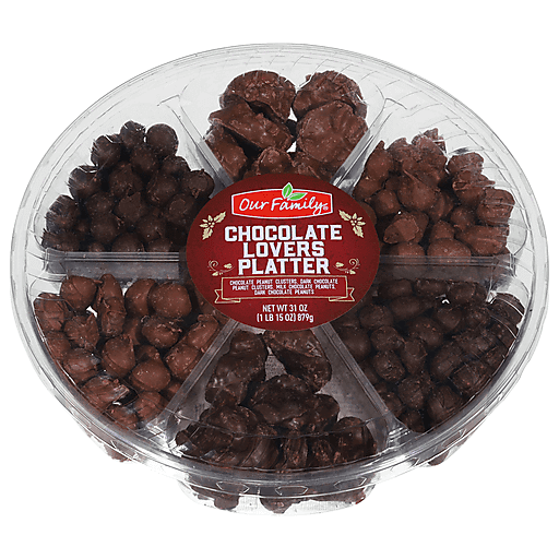 Our Family Chocolate Lovers Candy Platter 31oz