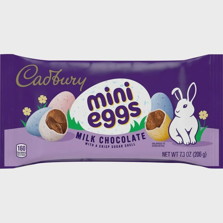 Cadbury Mini Eggs Milk Chocolate 7.3 oz.