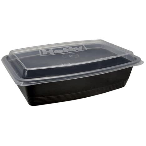 Hefty Food Storage Container 28oz w/Lid 15ct