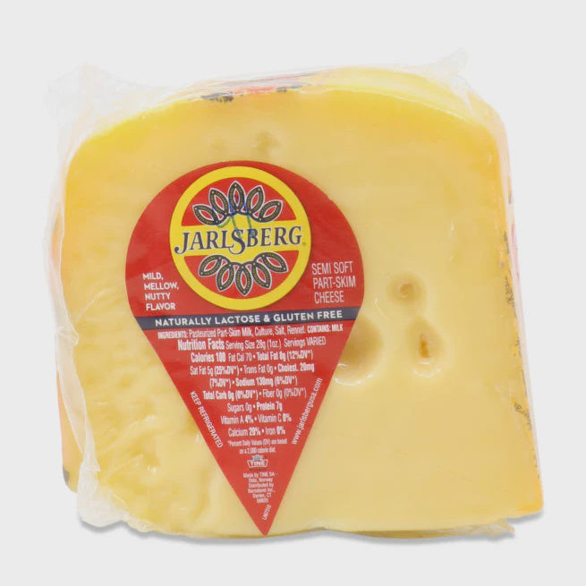 Jarlsberg Semi Soft Part Skim Cheese 6 oz