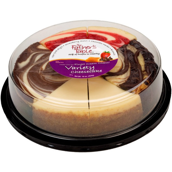 The Father's Table Variety Cheesecake 16oz