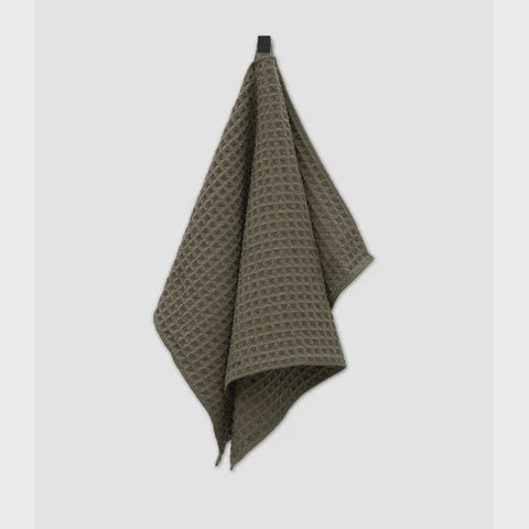 Geometry Forest Waffle Hand Towel 18x30"