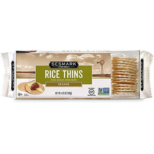 Sesmark Rice Thins Sesame Crackers 4.25 oz