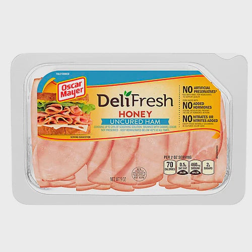 Oscar Meyer Deli Shaved Honey Ham 9oz