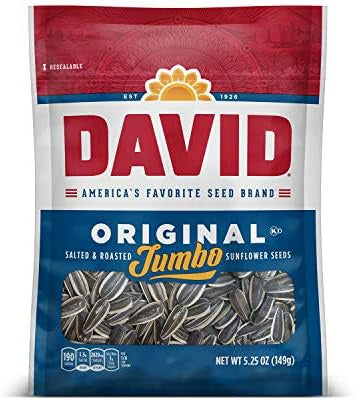 David Oiginal Jumbo Sunflower Seeds 5.25 oz.