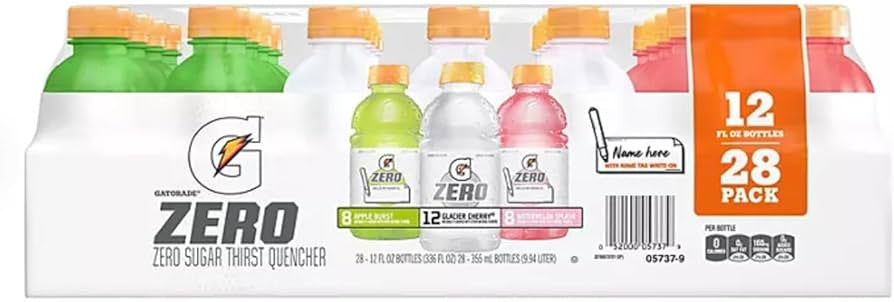 Gatorade Zero Apple/Cherry/Wat 12oz/28pk