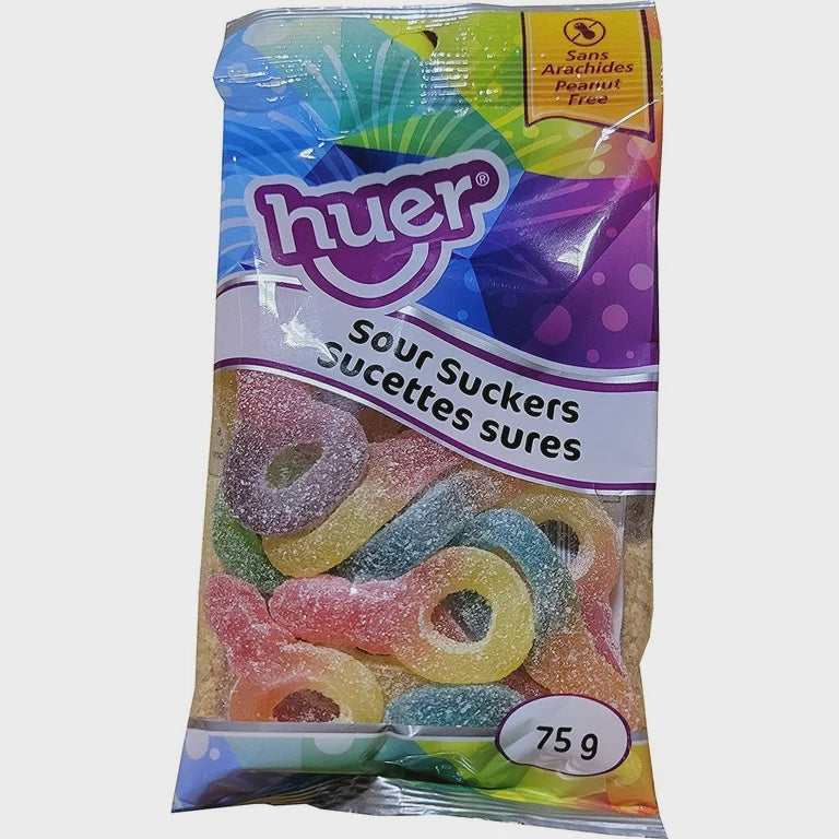 Huer Pocket Pals Sour Suckers 75g