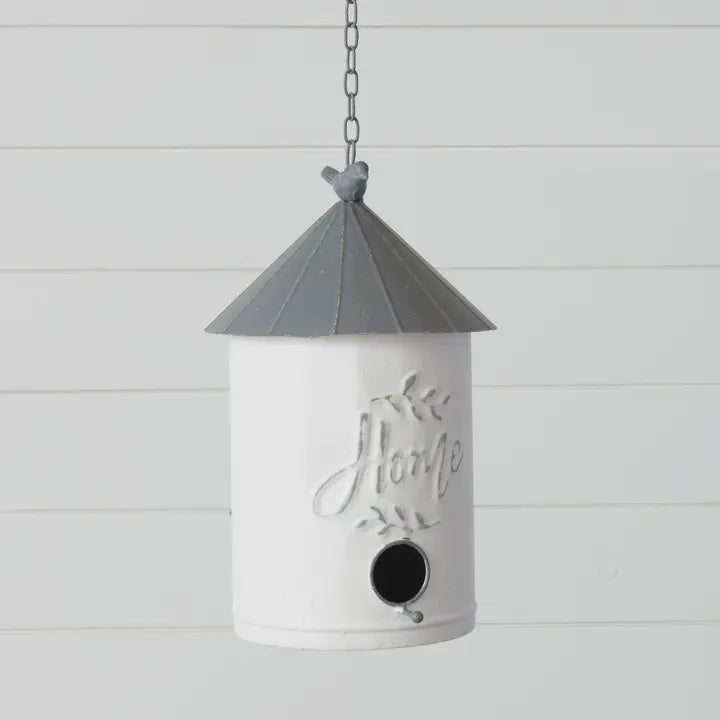 Silo Metal Birdhouse