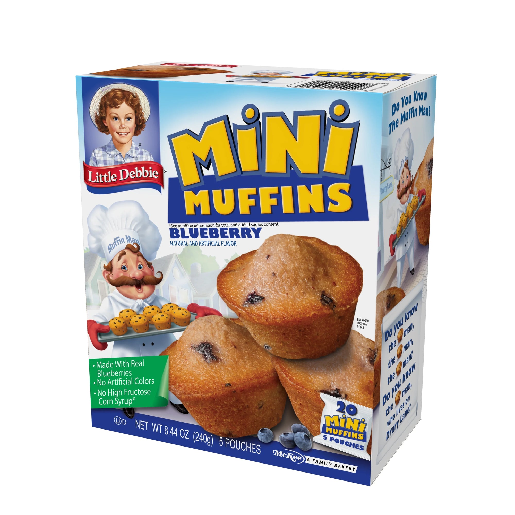 Little Debbie Blueberry Mini Muffins 8.44 oz