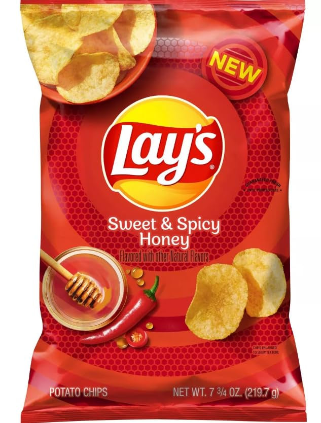 Lay's Sweet & Spicy Honey Potato Chips 2.58 oz.