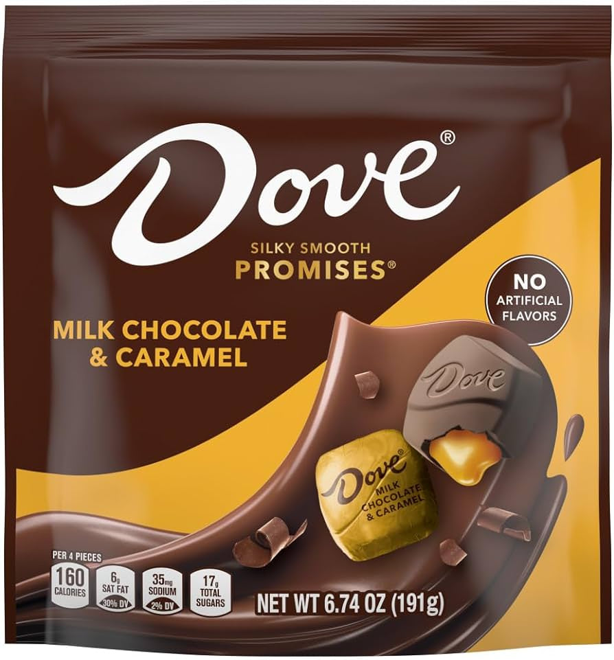 Dove Chocolate Caramel Promises 6.74oz